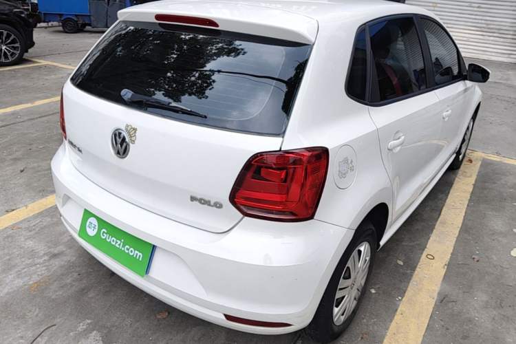Used Volkswagen Polo 2016 1.4L Automatic Trendy Model Rear Right 45 Deg