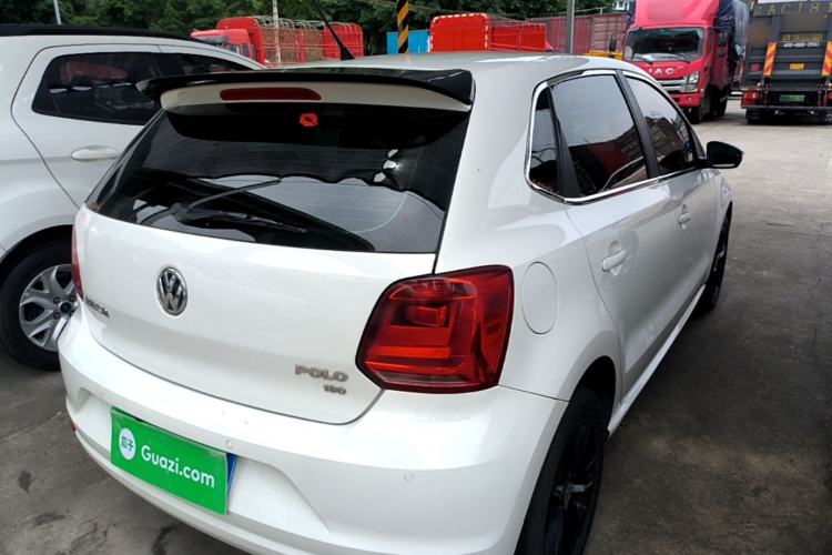 Used Volkswagen Polo 2016 1.6L Automatic Comfort Model Rear Right 45 Deg