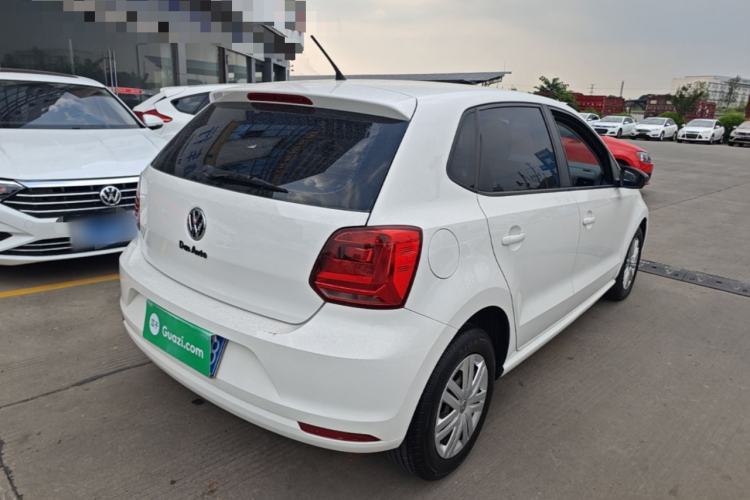 Used Volkswagen Polo 2016 1.4L Manual Fashion Model Rear Right 45 Deg