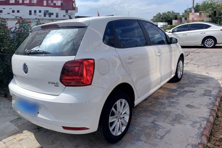 Used Volkswagen Polo 2016 1.6L Automatic Comfort Model Rear Right 45 Deg