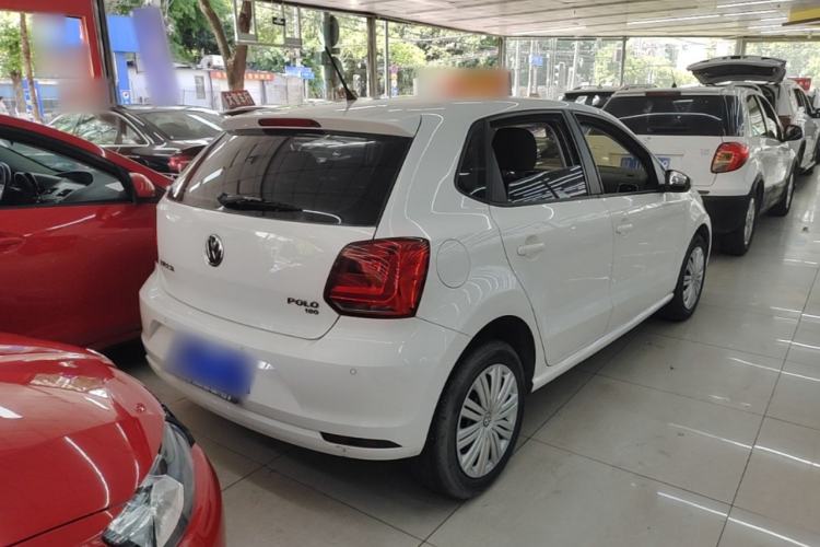 Used Volkswagen Polo 2016 1.6L Automatic Comfort Model Rear Right 45 Deg