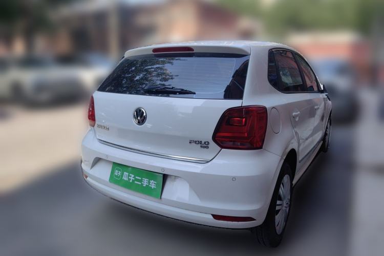 Used Volkswagen Polo 2016 1.6L Automatic Comfort Model Rear Right 45 Deg