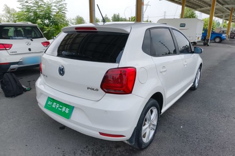 Used Volkswagen Polo 2016 1.4L Manual Fashion Model Rear Right 45 Deg