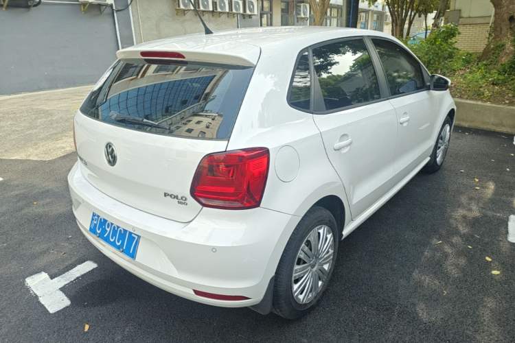 Used Volkswagen Polo 2016 1.6L Automatic Comfort Model Rear Right 45 Deg