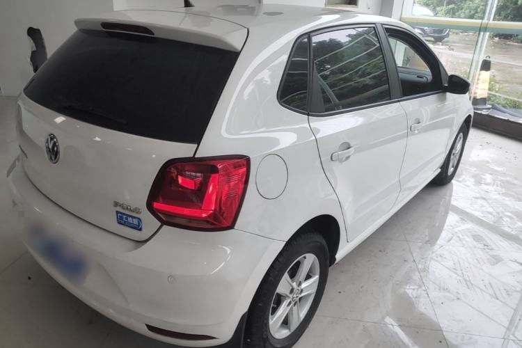 Used Volkswagen Polo 2016 1.4L Automatic Trendy Model Rear Right 45 Deg