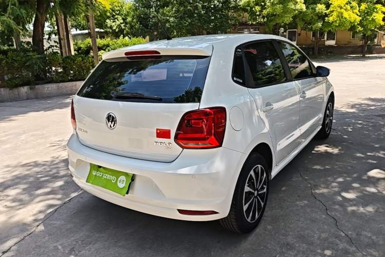 Used Volkswagen Polo 2016 1.6L Automatic Comfort Model Rear Right 45 Deg
