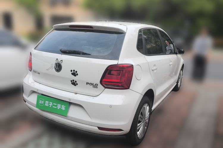 Used Volkswagen Polo 2016 1.6L Automatic Comfort Model Rear Right 45 Deg