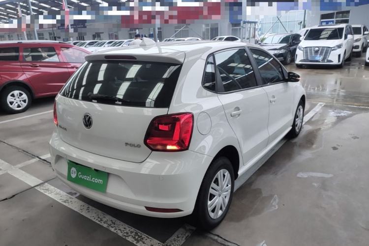 Used Volkswagen Polo 2016 1.4L Automatic Trendy Model Rear Right 45 Deg