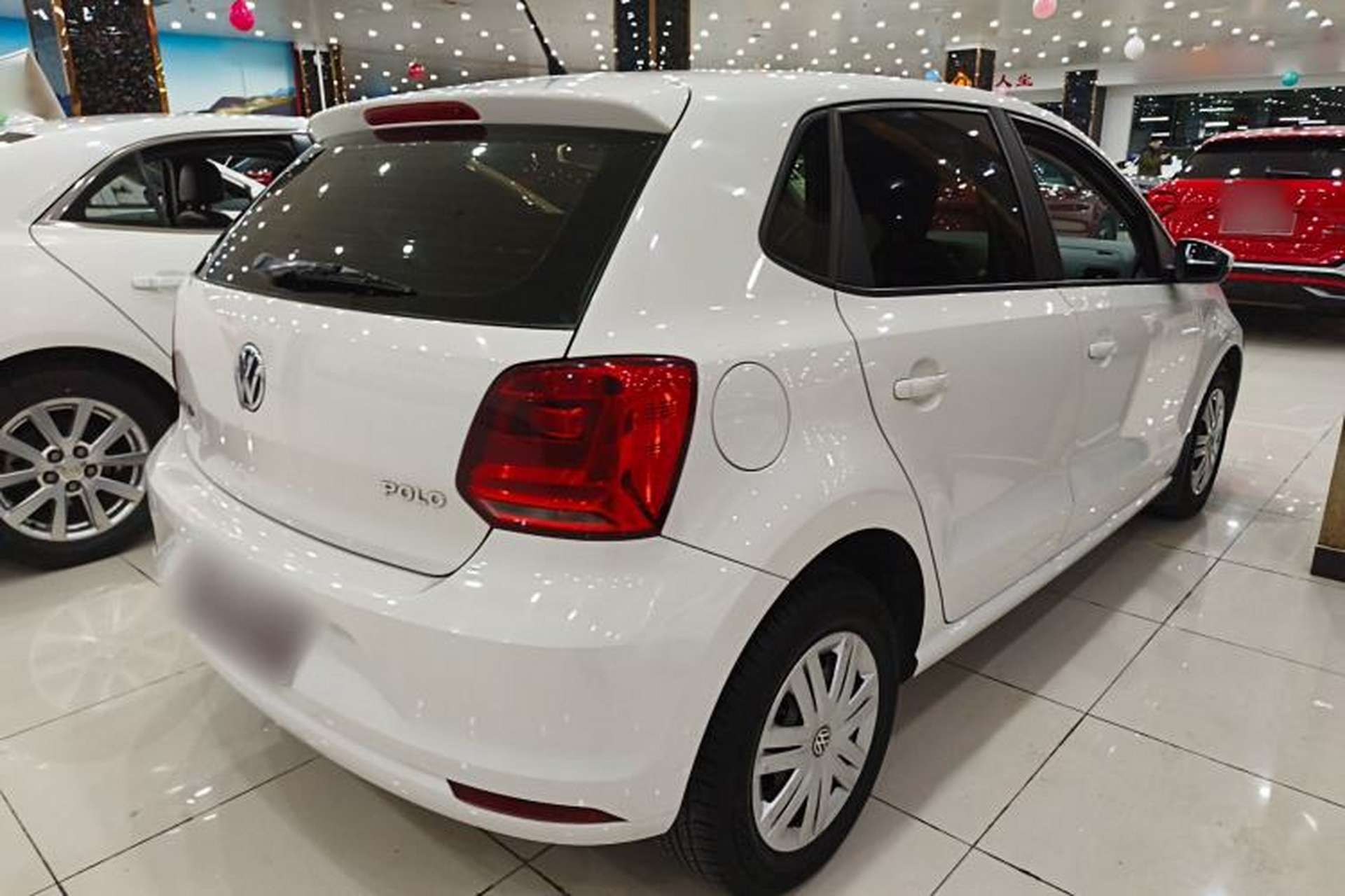 Used Volkswagen Polo 2016 1.4L Automatic Trendy Model Rear Right 45 Deg