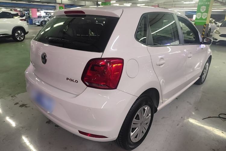 Used Volkswagen Polo 2016 1.4L Automatic Trendy Model Rear Right 45 Deg