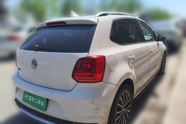 Used Volkswagen Polo 2016 1.4L Automatic Trendy Model Rear Right 45 Deg