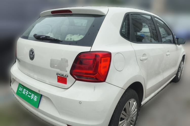 Used Volkswagen Polo 2016 1.6L Automatic Luxury Model Rear Right 45 Deg