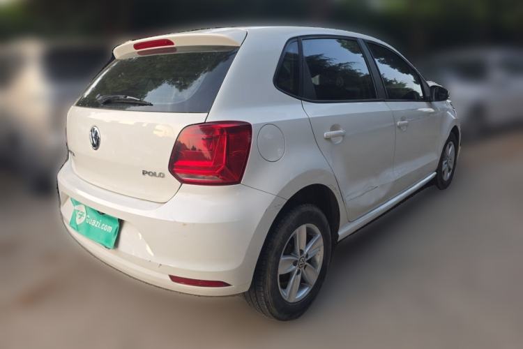 Used Volkswagen Polo 2016 1.4L Automatic Trendy Model Rear Right 45 Deg