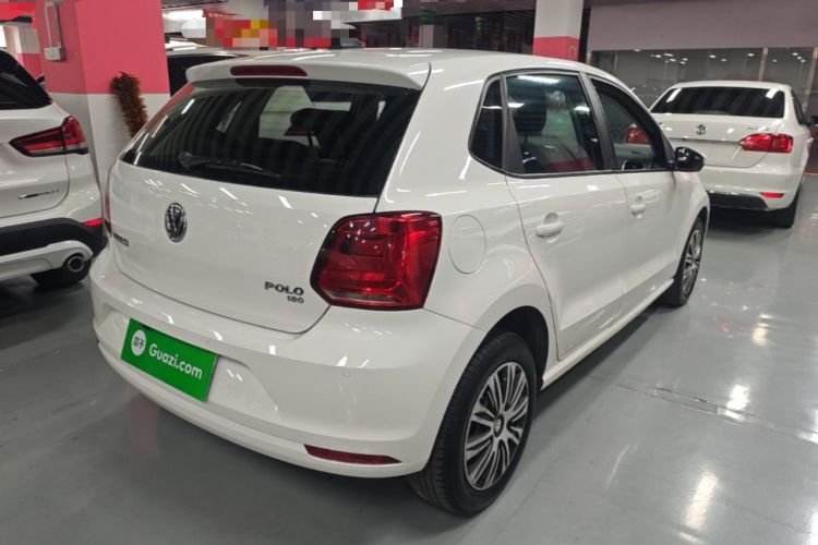 Used Volkswagen Polo 2016 1.6L Automatic Comfort Model Rear Right 45 Deg