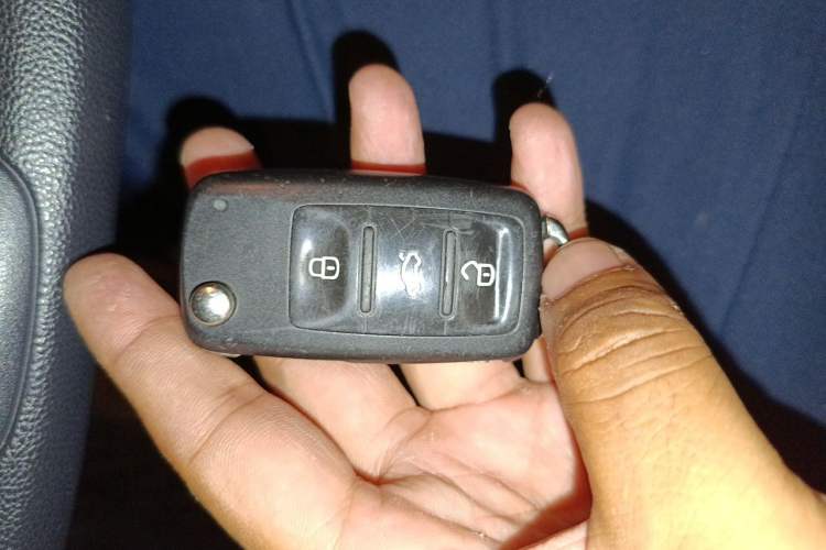 Used Volkswagen Polo 2016 1.4L Automatic Trendy Model Vehicle Key