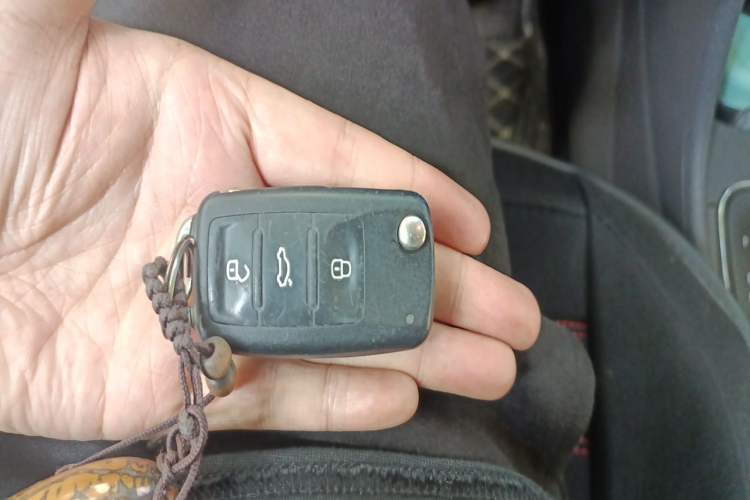 Used Volkswagen Polo 2016 1.4L Automatic Trendy Model Vehicle Key