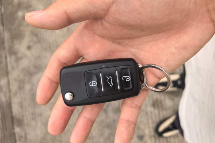 Used Volkswagen Polo 2016 1.6L Automatic Comfort Model Vehicle Key