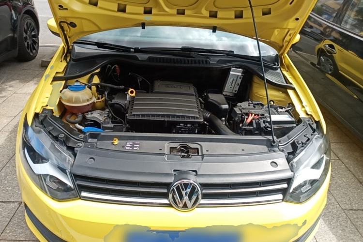 Used Volkswagen Polo 2016 1.4L Automatic Trendy Model Engine Bay