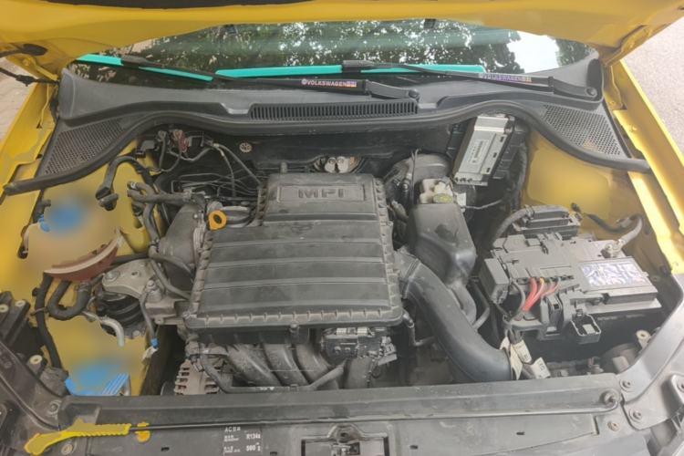 Used Volkswagen Polo 2016 1.4L Automatic Trendy Model Engine Bay