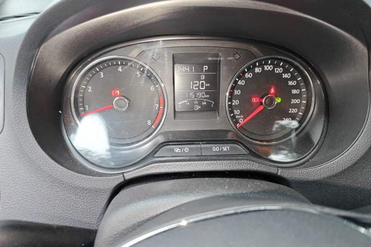 Used Volkswagen Polo 2016 1.6L Cross Polo Automatic Odometer Close Up