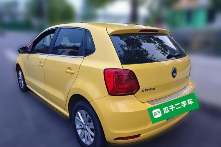 Used Volkswagen Polo 2016 1.4L Automatic Trendy Model Rear Left 45 Deg