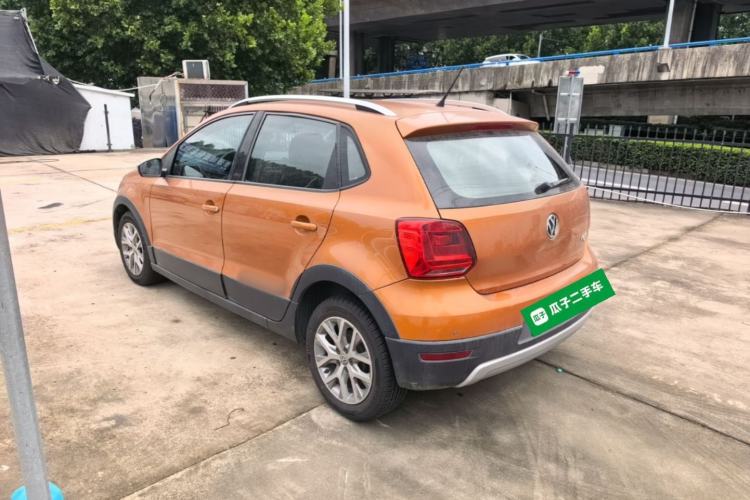 Used Volkswagen Polo 2016 1.6L Cross Polo Automatic Rear Left 45 Deg