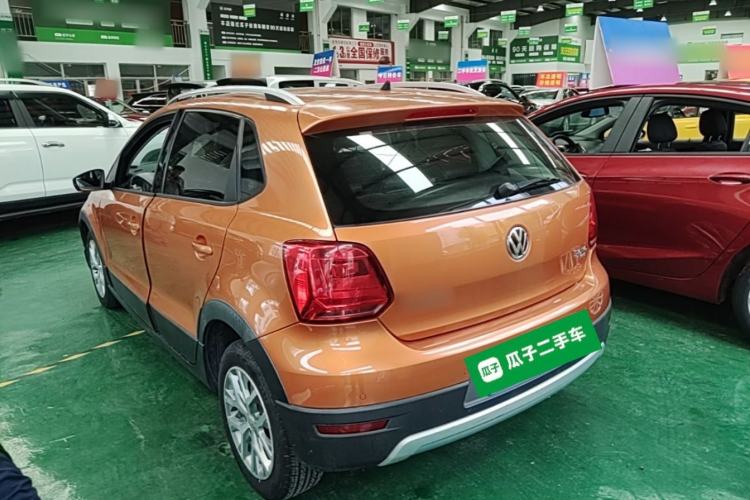 Used Volkswagen Polo 2016 1.6L Cross Polo Automatic Rear Left 45 Deg