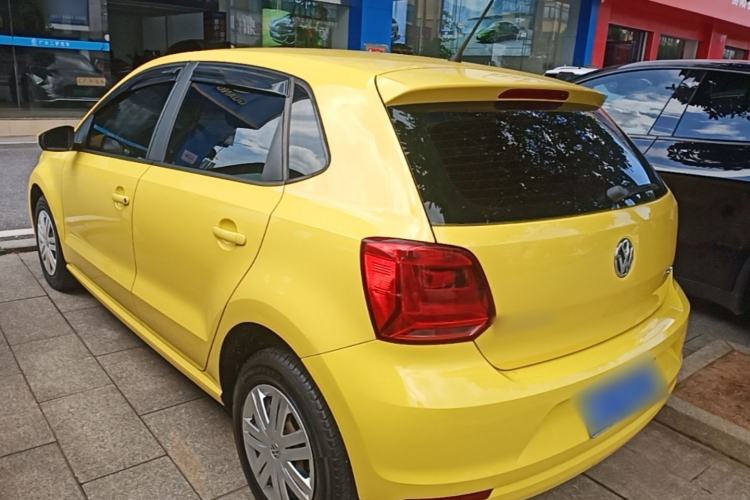 Used Volkswagen Polo 2016 1.4L Automatic Trendy Model Rear Left 45 Deg