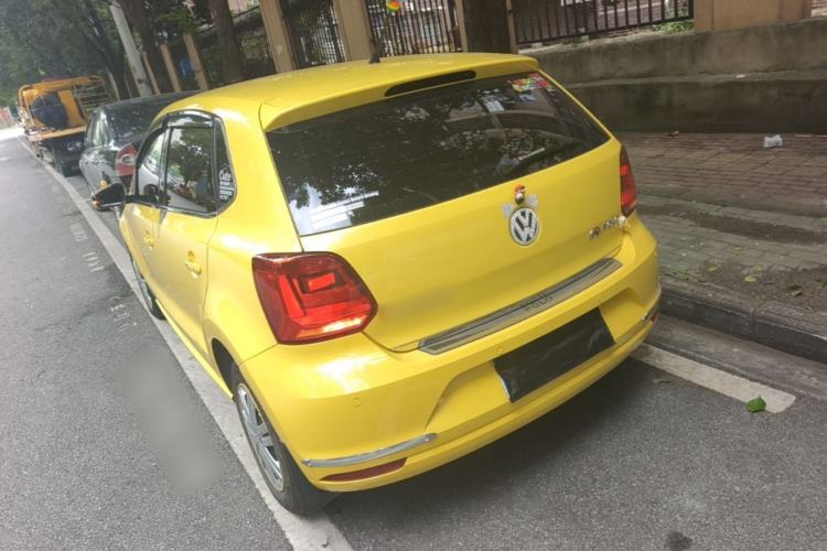 Used Volkswagen Polo 2016 1.4L Automatic Trendy Model Rear Left 45 Deg