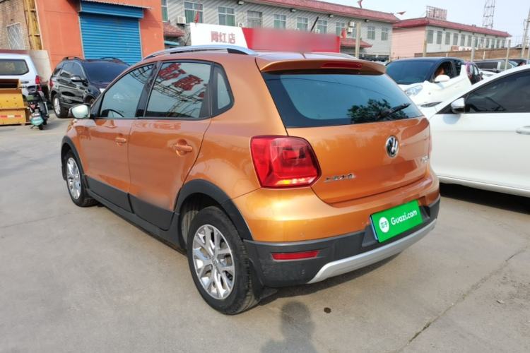 Used Volkswagen Polo 2016 1.6L Cross Polo Automatic Rear Left 45 Deg