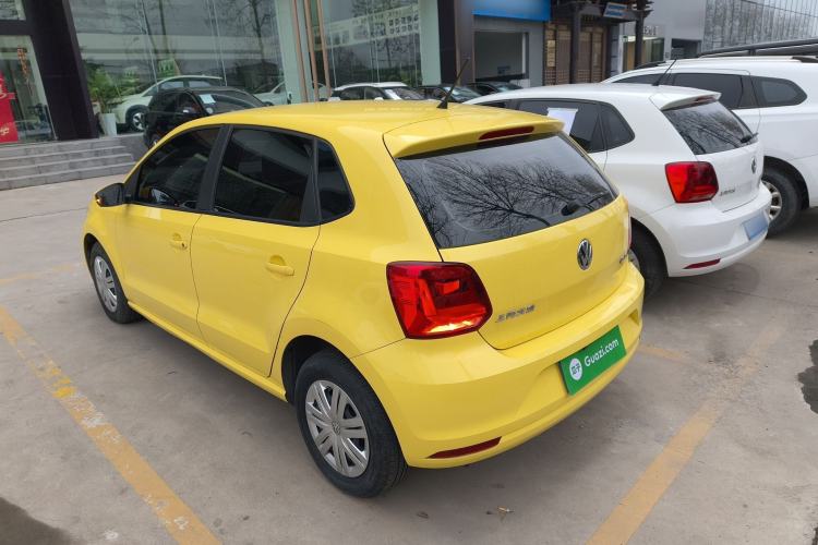 Used Volkswagen Polo 2016 1.4L Automatic Trendy Model Rear Left 45 Deg