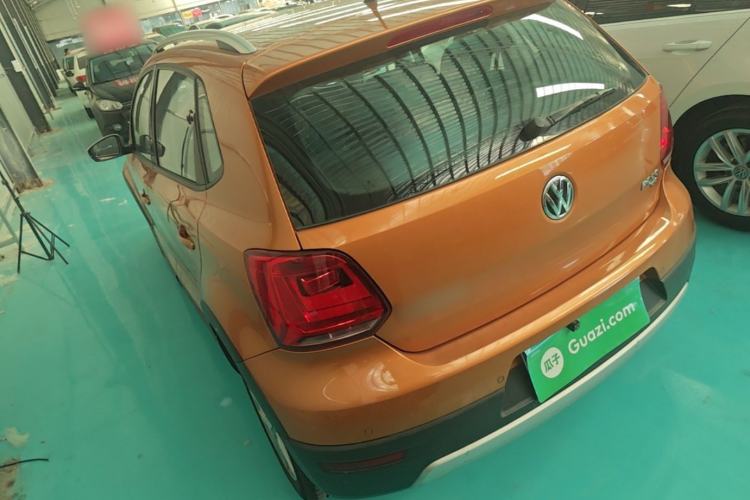 Used Volkswagen Polo 2016 1.6L Cross Polo Automatic Rear Left 45 Deg