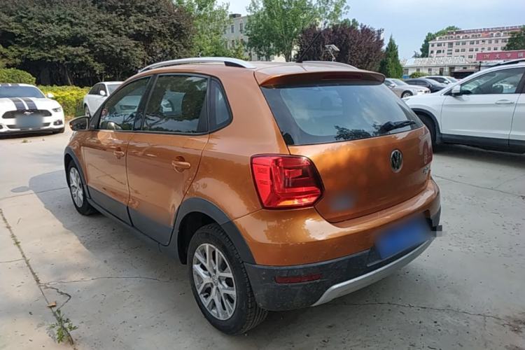 Used Volkswagen Polo 2016 1.6L Cross Polo Automatic Rear Left 45 Deg