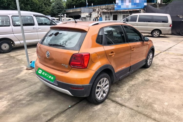 Used Volkswagen Polo 2016 1.6L Cross Polo Automatic Rear Right 45 Deg