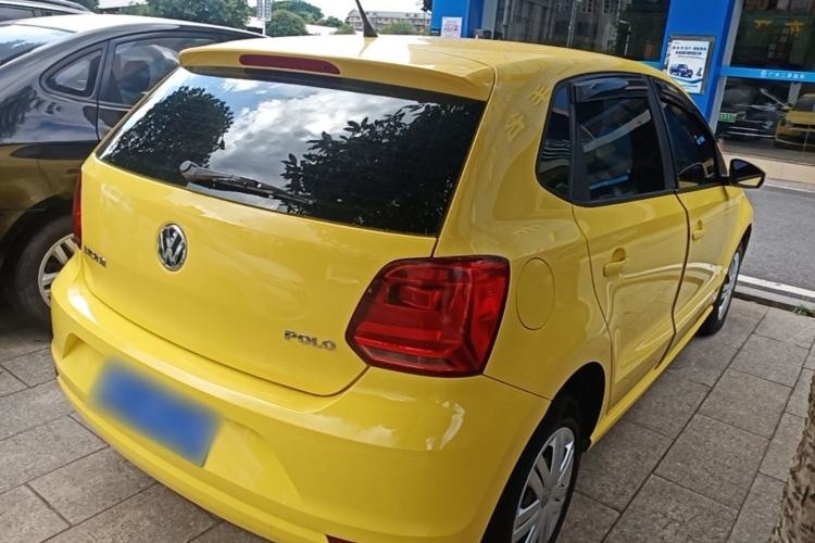 Used Volkswagen Polo 2016 1.4L Automatic Trendy Model Rear Right 45 Deg