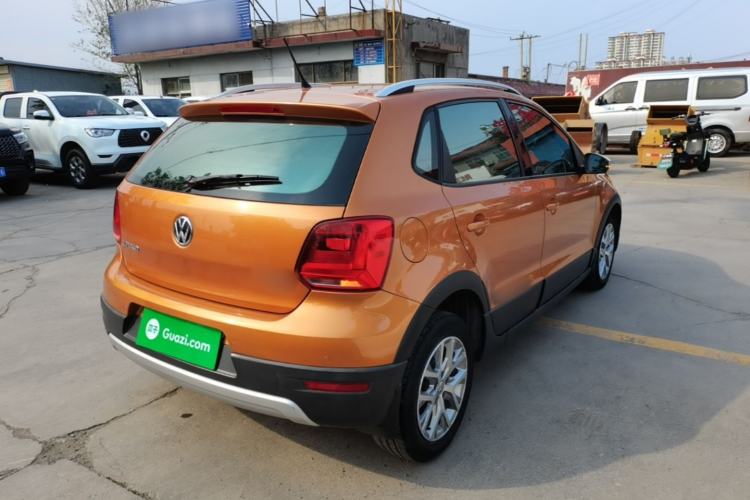 Used Volkswagen Polo 2016 1.6L Cross Polo Automatic Rear Right 45 Deg