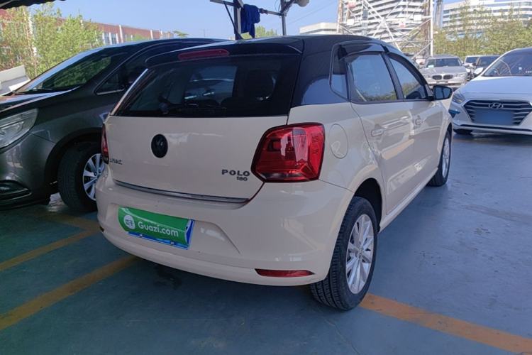 Used Volkswagen Polo 2016 1.6L Automatic Luxury Model Rear Right 45 Deg