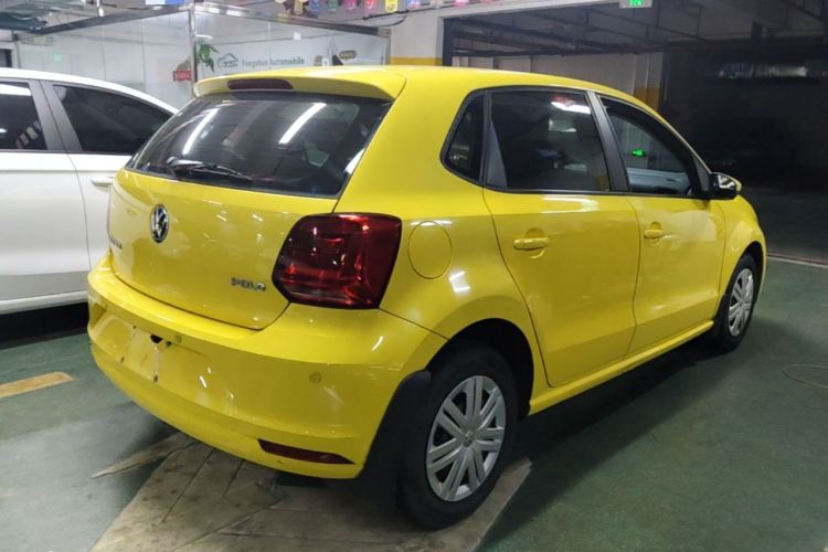 Used Volkswagen Polo 2016 1.4L Automatic Trendy Model Rear Right 45 Deg
