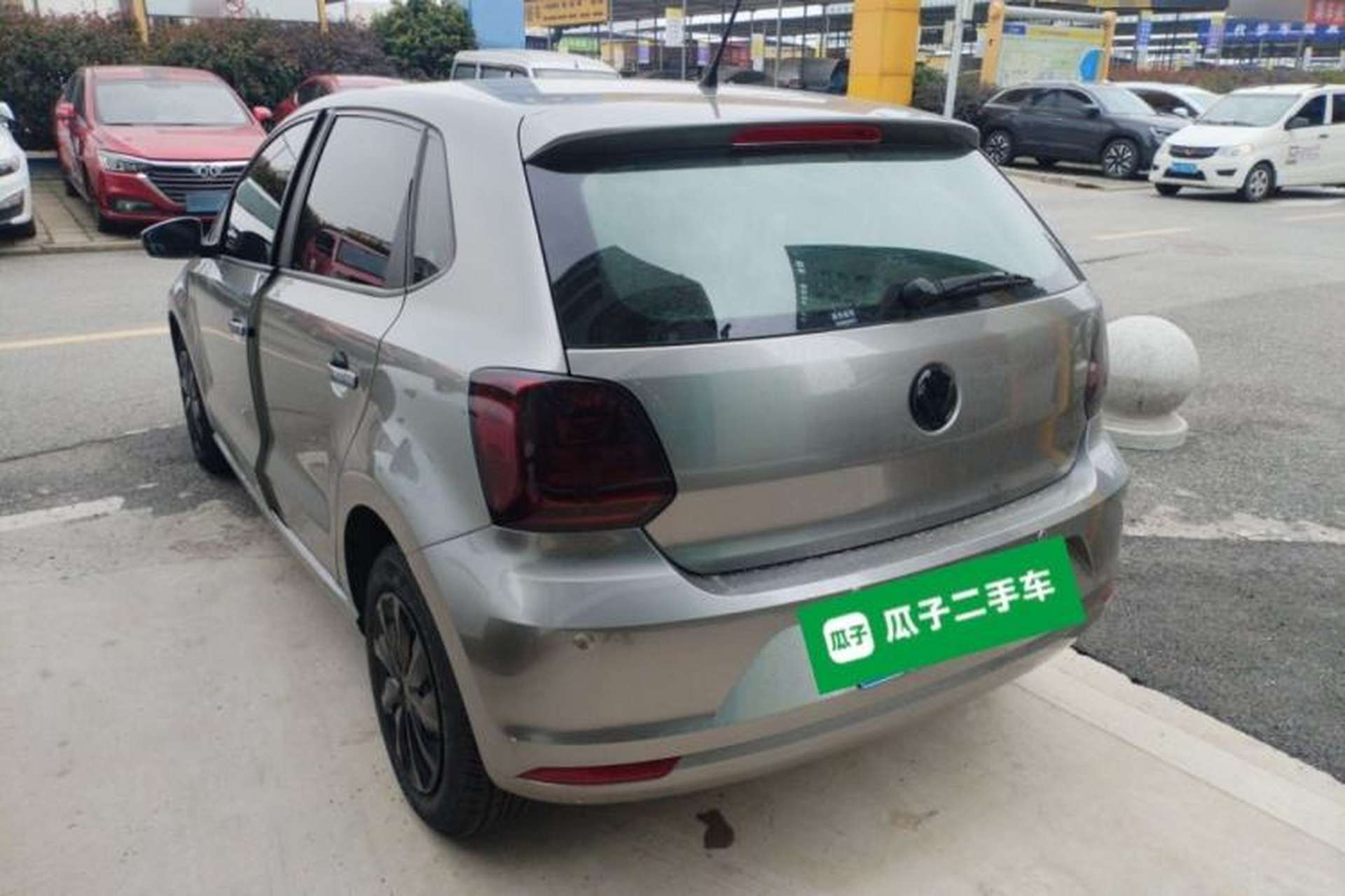 Used Volkswagen Polo 2018 1.5L Automatic Advanced Driving Model Rear Left 45 Deg