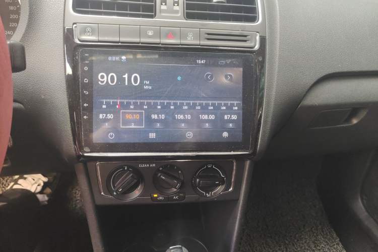Used Volkswagen Polo 2018 1.5L Automatic Enjoyment Model Audio And AC Panel
