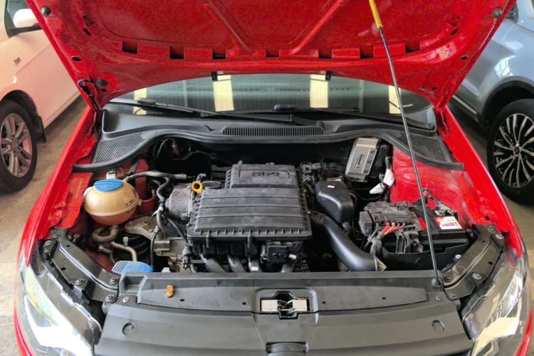 Used Volkswagen Polo 2018 1.5L Manual Drive-Comfort Model Engine Bay