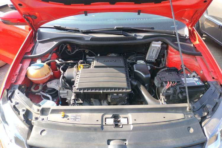 Used Volkswagen Polo 2018 1.5L Automatic Enjoyment Model Engine Bay