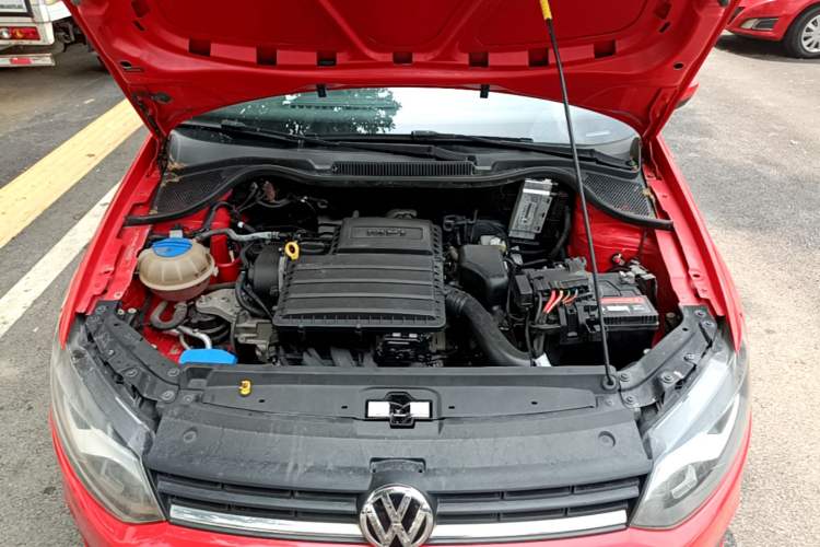 Used Volkswagen Polo 2018 1.5L Manual Drive-Comfort Model Engine Bay
