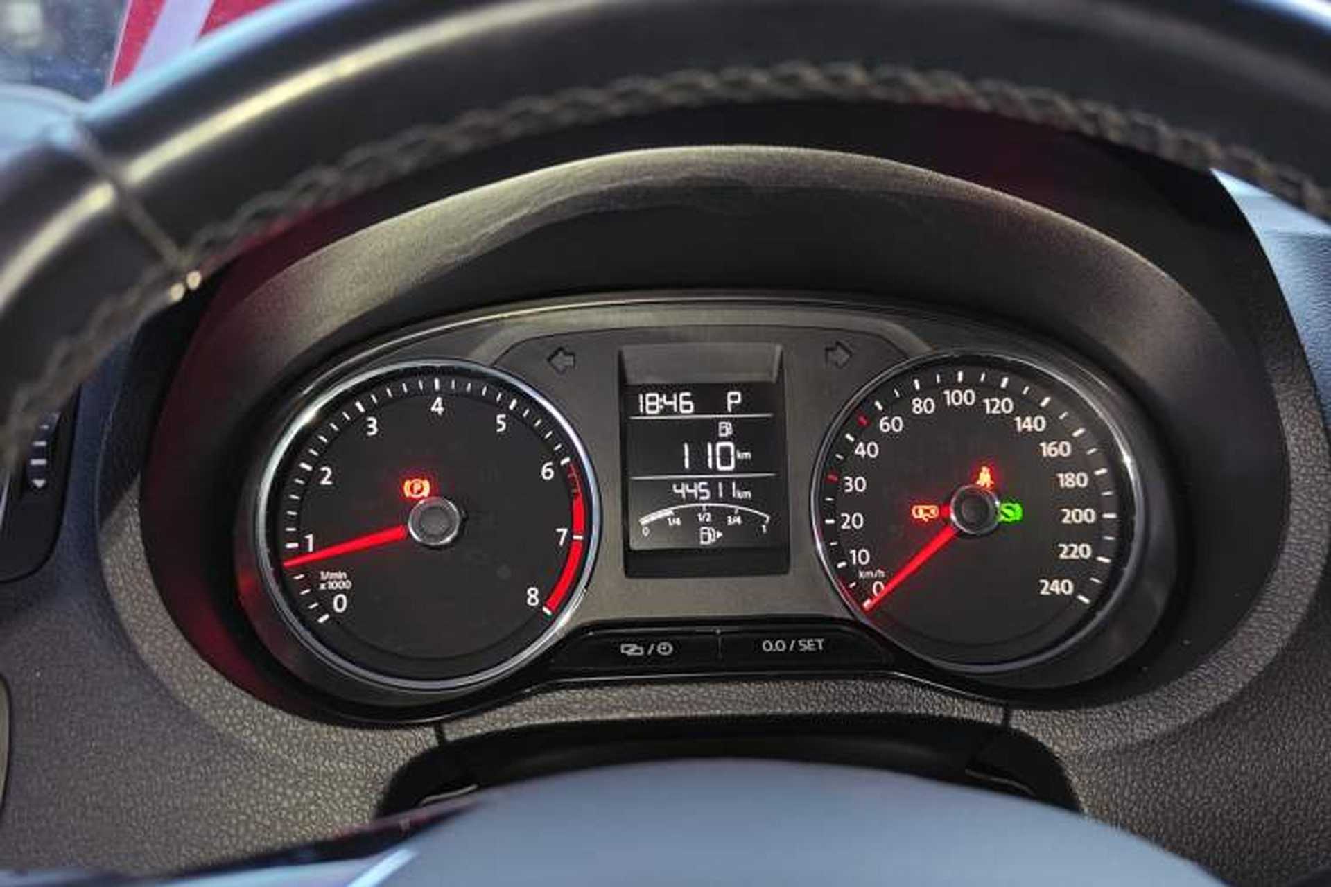 Used Volkswagen Polo 2018 1.5L Automatic Enjoyment Model Instrument Cluster