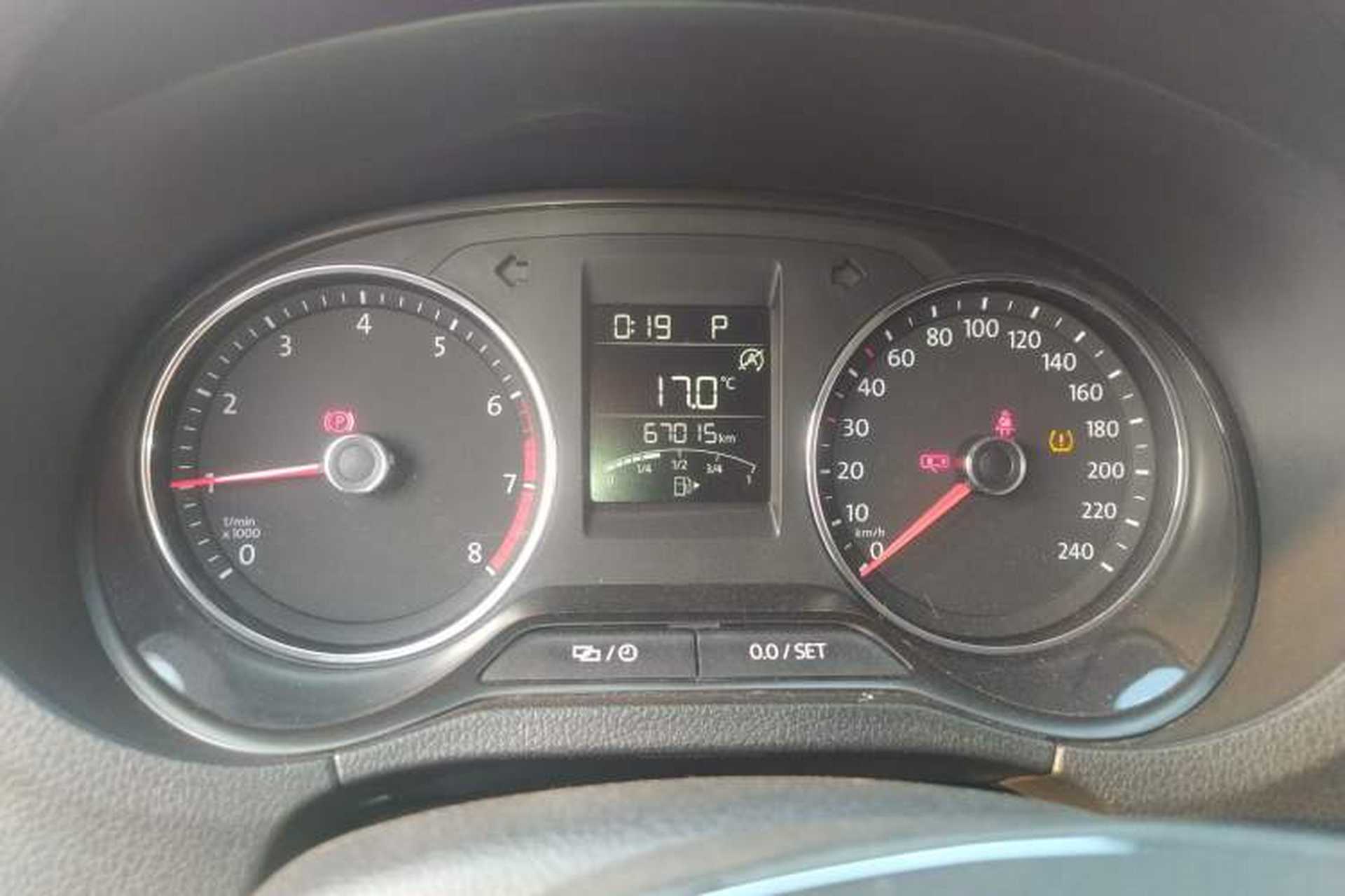 Used Volkswagen Polo 2018 1.5L Automatic Enjoyment Model Instrument Cluster