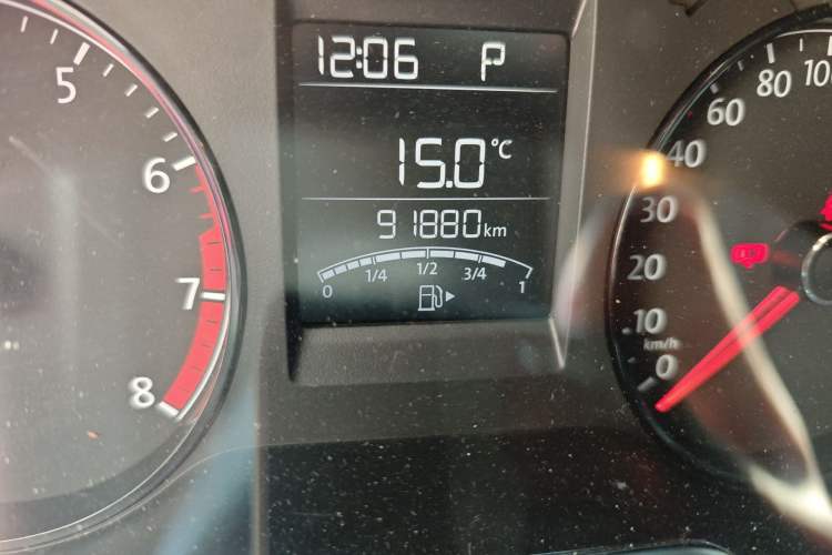Used Volkswagen Polo 2018 1.5L Automatic Advanced Driving Model Odometer Close Up