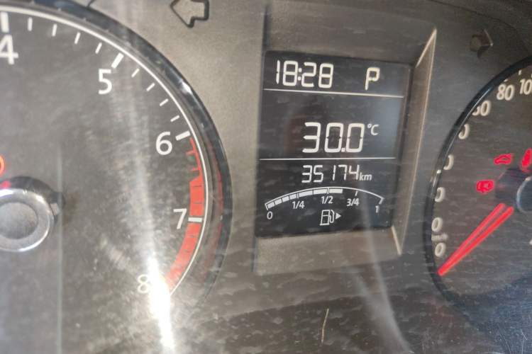 Used Volkswagen Polo 2018 1.5L Automatic Advanced Driving Model Odometer Close Up