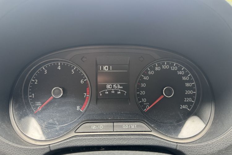 Used Volkswagen Polo 2018 1.5L Automatic Advanced Driving Model Odometer Close Up
