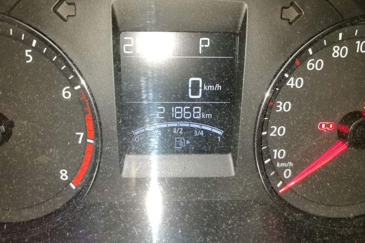 Used Volkswagen Polo 2018 1.5L Automatic Luxury Edition Odometer Close Up