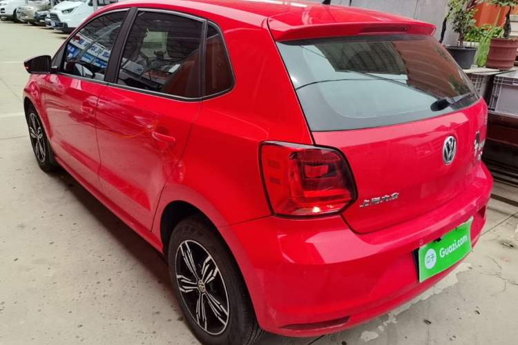 Used Volkswagen Polo 2018 1.5L Automatic Enjoyment Model Rear Left 45 Deg